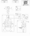 Cylinder Crankshaft PistonRingsConnecting Rod Diagram and Parts List for 305777-0113-E1  Briggs and Stratton Engine